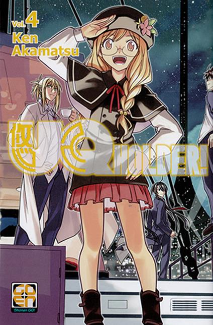 UQ Holder!. Vol. 4 - Ken Akamatsu - copertina