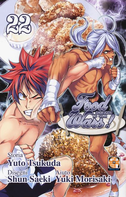 Food wars!. Vol. 22 - Yuto Tsukuda,Shun Saeki,Yuki Morisaki - copertina