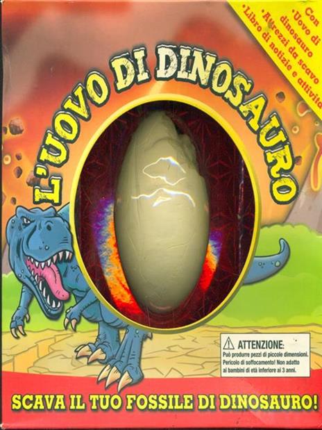 L' uovo di dinosauro. Ediz. illustrata. Con gadget - copertina