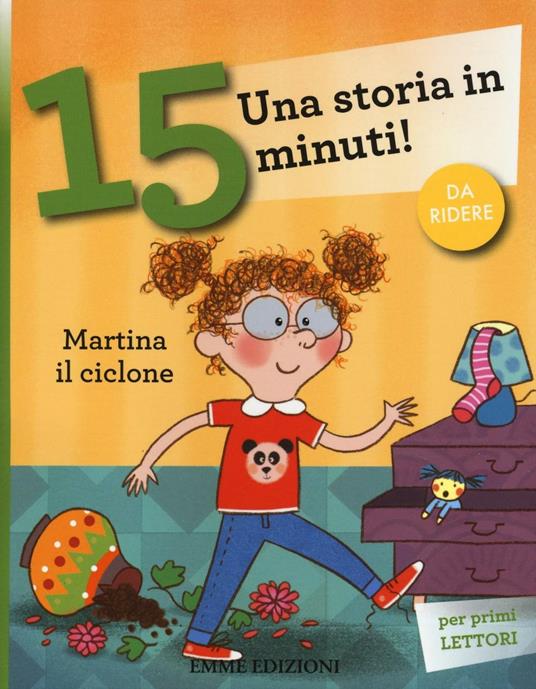 Martina il ciclone. Una storia in 15 minuti! Ediz. a colori - Stefano Bordiglioni - copertina