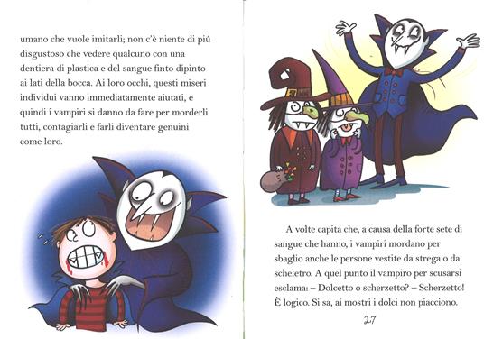 Il piccolo libro dei vampiri sanguinosi. Piccoli libri mostruosi. Ediz. a colori - Febe Sillani - 3