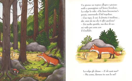  Il Gruffalò: 9788867147908: Donaldson, Julia, Scheffler, Axel:  Books