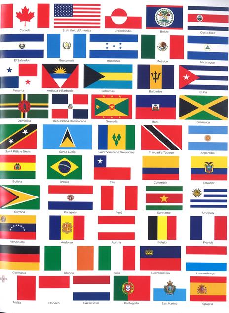 Bandiere di tutto il mondo. Con adesivi. Ediz. a colori - John Malam -  Libro - Emme Edizioni - Album | IBS