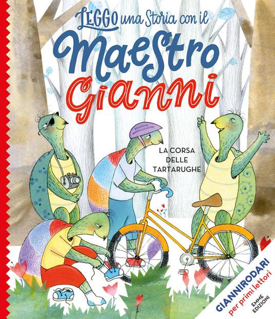 La corsa delle tartarughe. Stampatello maiuscolo. Ediz. a colori - Gianni Rodari - copertina