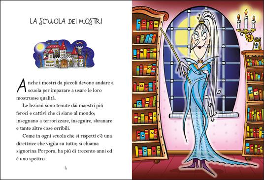 Il piccolo libro dei mostri a scuola - Febe Sillani - 2