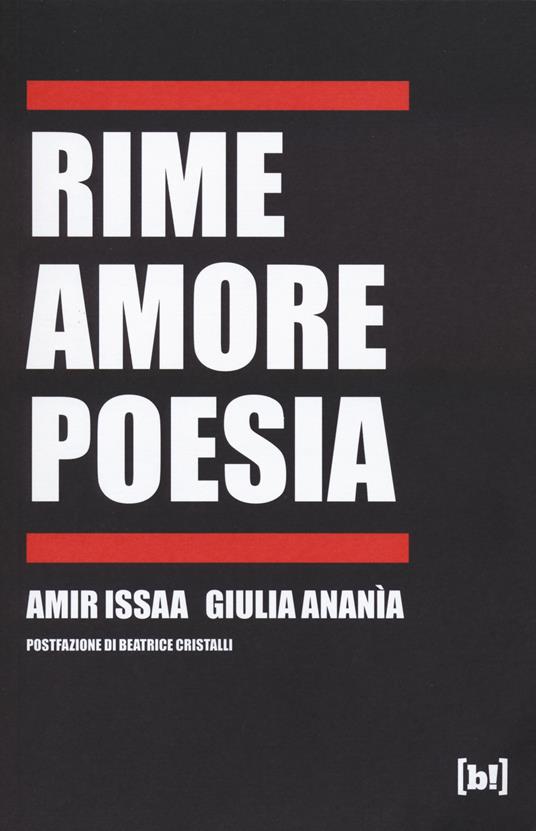 Rime amore poesia - Amir Issaa,Giulia Ananìa - copertina