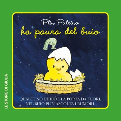 Plin Pulcino ha paura del buio - copertina