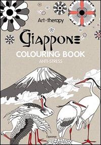 Art therapy. Giappone. Colouring book anti-stress - copertina