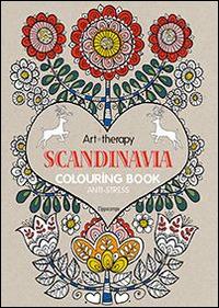 Art therapy. Scandinavia. Colouring book - copertina