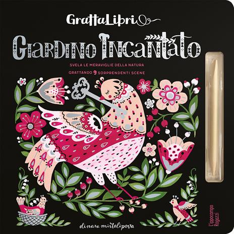 Giardino incantato. Grattalibri. Con stiletto di legno - Dinara Mirtalipova - copertina