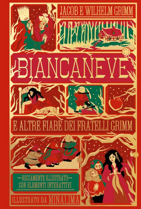 Biancaneve e altre fiabe. Ediz. a colori - Jacob Grimm,Wilhelm Grimm - copertina