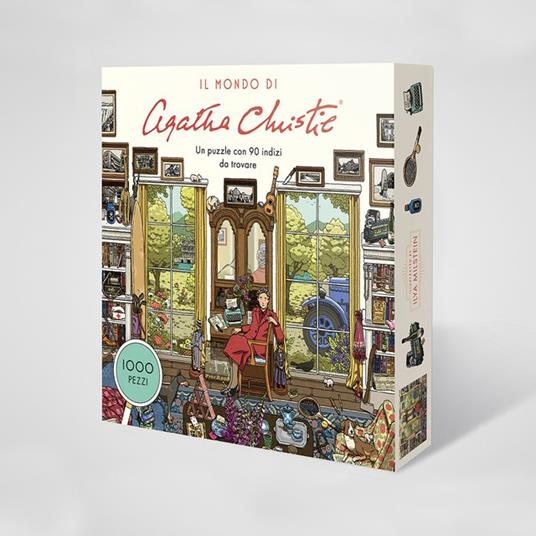 Il mondo di Agatha Christie. Puzzle 1000 pezzi - Ilya Milstein - Libro -  L'Ippocampo 