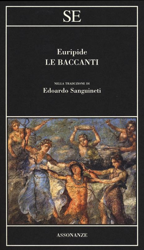 Le baccanti - Euripide - copertina