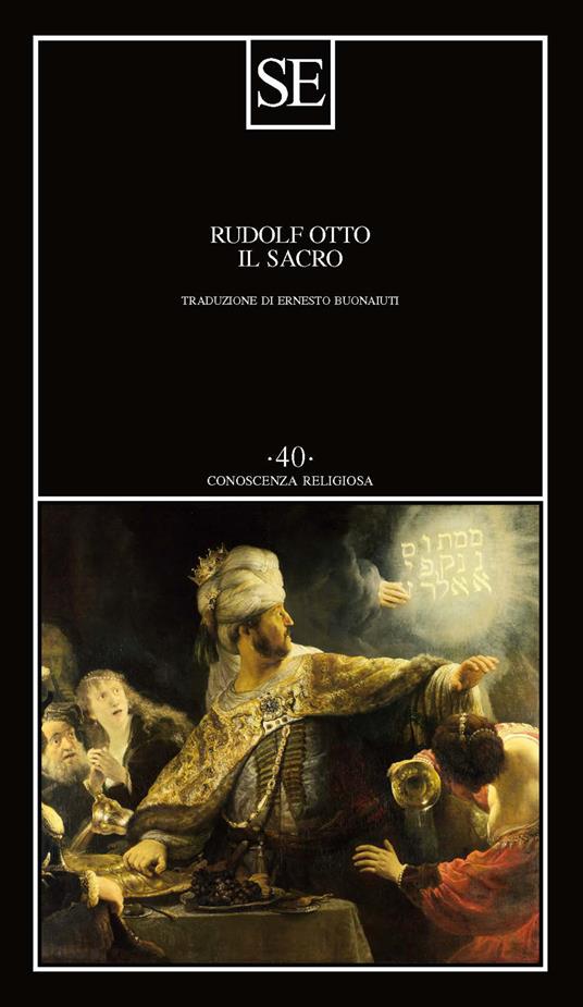 Il sacro - Rudolf Otto - copertina