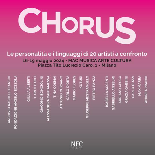 Chorus. Le personalità e i linguaggi di 20 artisti a confronto - Valerio Dehò - copertina