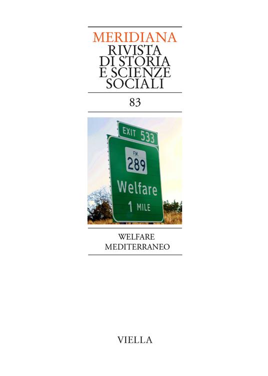 Meridiana (2015). Vol. 83: Welfare mediterraneo - copertina