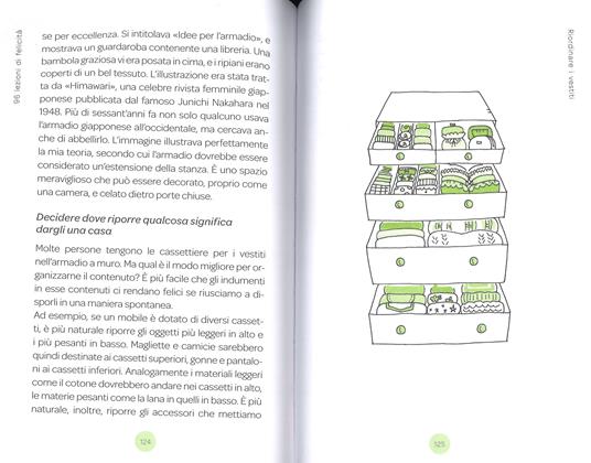 La felicità del riordino: Il magico potere del riordino-96 lezioni di  felicità: 1 : Kondo, Marie: : Libri