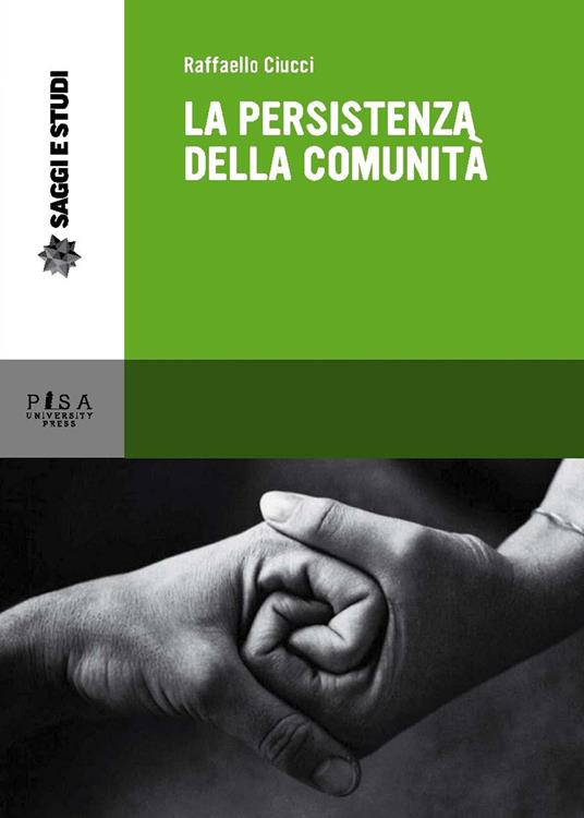 La persistenza della comunità - Raffaello Ciucci - copertina