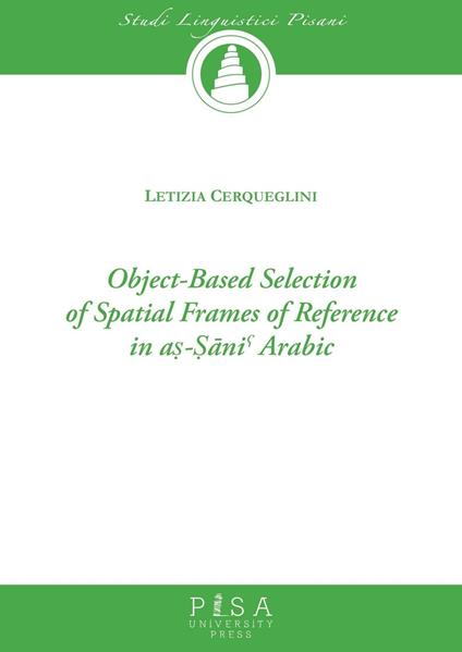 Object-based selection of spatial frames - Letizia Cerqueglini - copertina