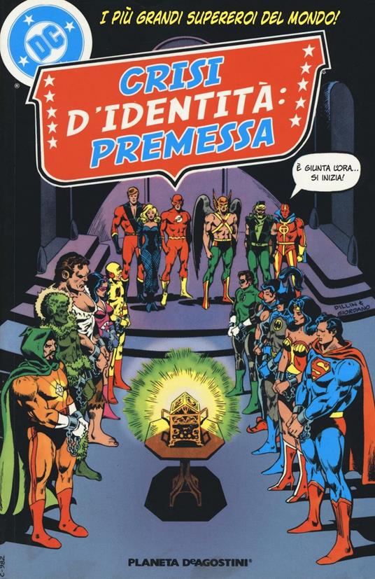  Crisi d'indentità premessa -  Gerry Conway - copertina