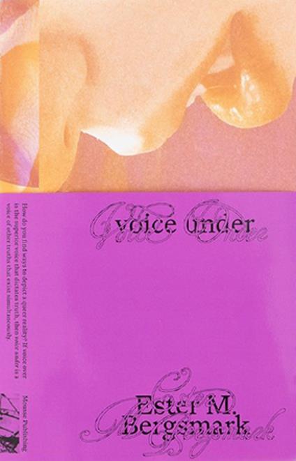 Voice under - Ester M. Bergsmark - copertina