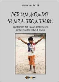 Per un mondo senza frontiere - Alessandro Sacchi - copertina