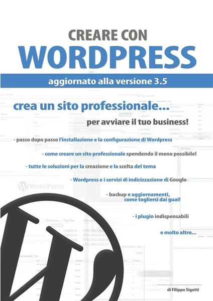 Creare con Wordpress - Filippo Sigotti - ebook