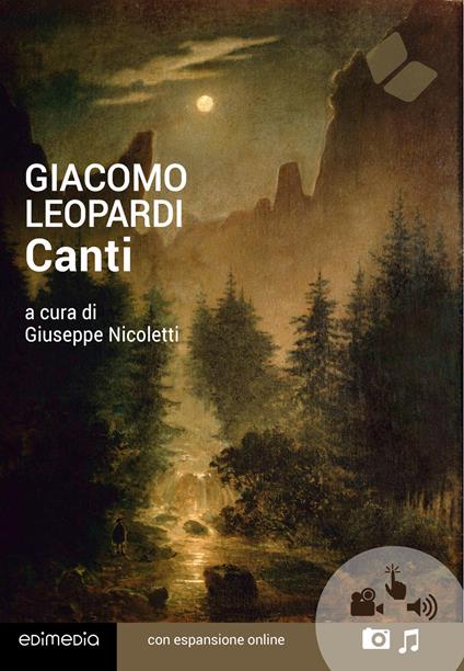 Canti. Con espansione online - Giacomo Leopardi - copertina