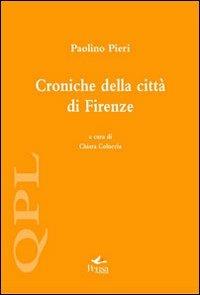 Croniche della città di Firenze - Paolino Pieri - copertina