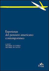 Esperienze del pensiero americano contemporaneo - copertina