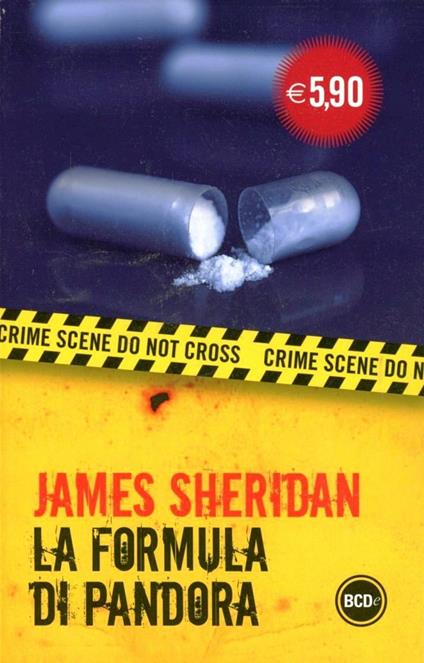 La formula di Pandora - James Sheridan - copertina