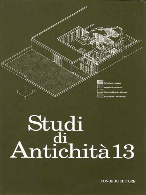 Studi di antichità. Vol. 13 - copertina