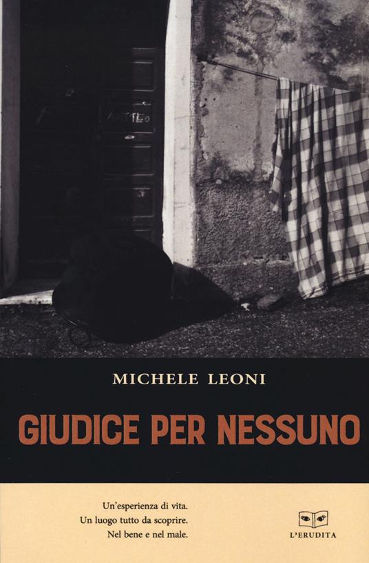 Giudice per nessuno - Michele Leoni - copertina