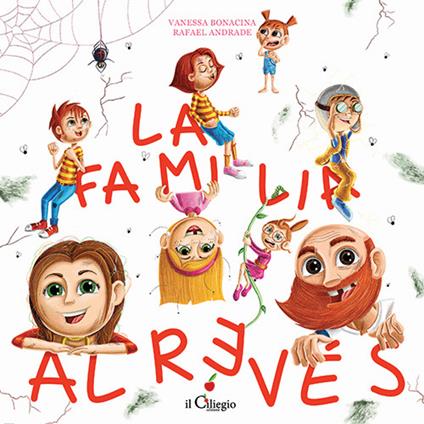 La familia Al Revés - Vanessa Bonacina - copertina