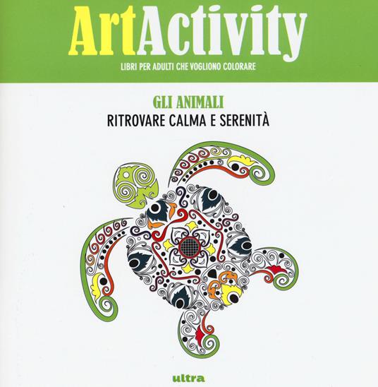 Art activity pocket. Gli animali. Ritrovare calma e serenità - copertina