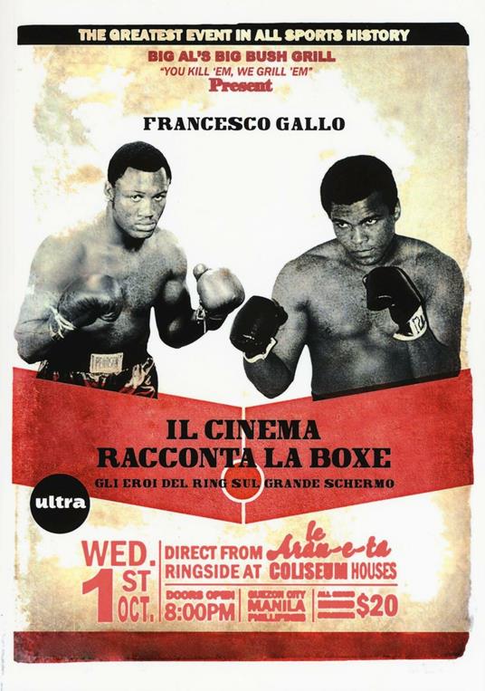 Il cinema racconta la boxe. Gli eroi del ring sul grande schermo - Francesco Gallo - copertina