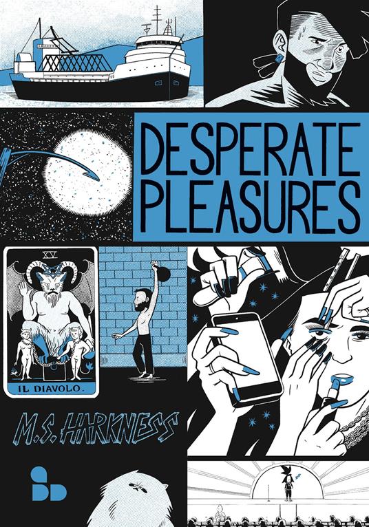 Desperate pleasure - M. S. Harkness - copertina