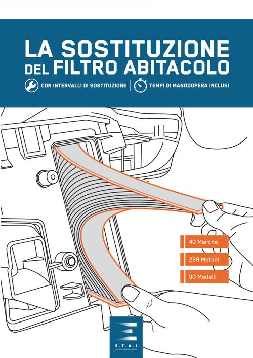 La sostituzione del filtro abitacolo. Con intervalli di sostituzione e tempi di manodopera inclusi - copertina