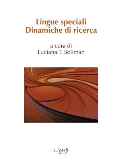 Lingue speciali. Dinamiche di ricerca - copertina