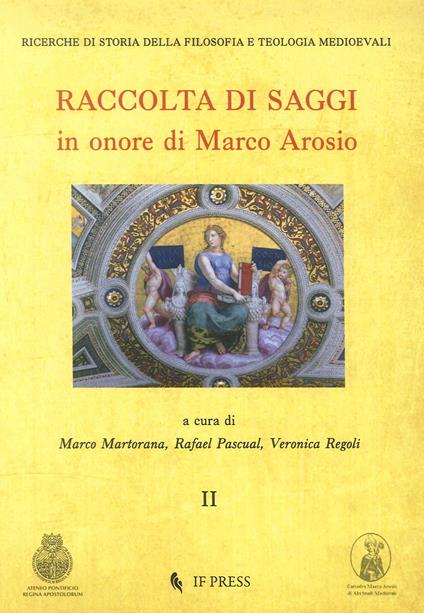 Raccolta di saggi in onore di Marco Arosio. Vol. 2 - copertina