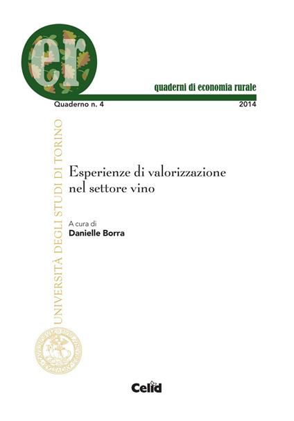 Esperienze di valorizzazione nel settore vino - copertina