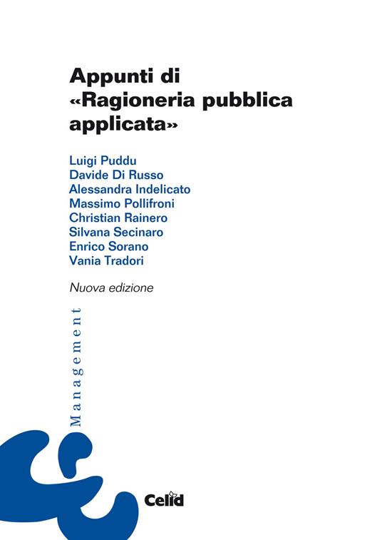 Appunti di «ragioneria pubblica applicata» - copertina