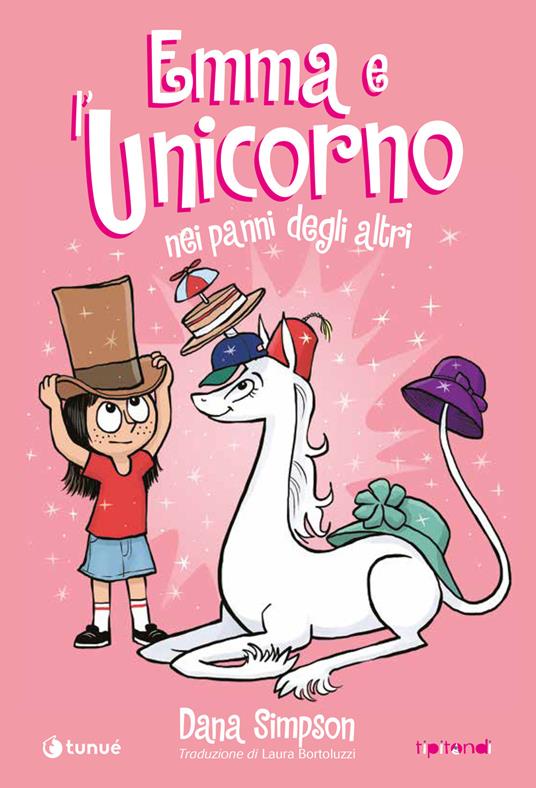 Emma e l'unicorno. Nei panni degli altri - Dana Simpson - copertina