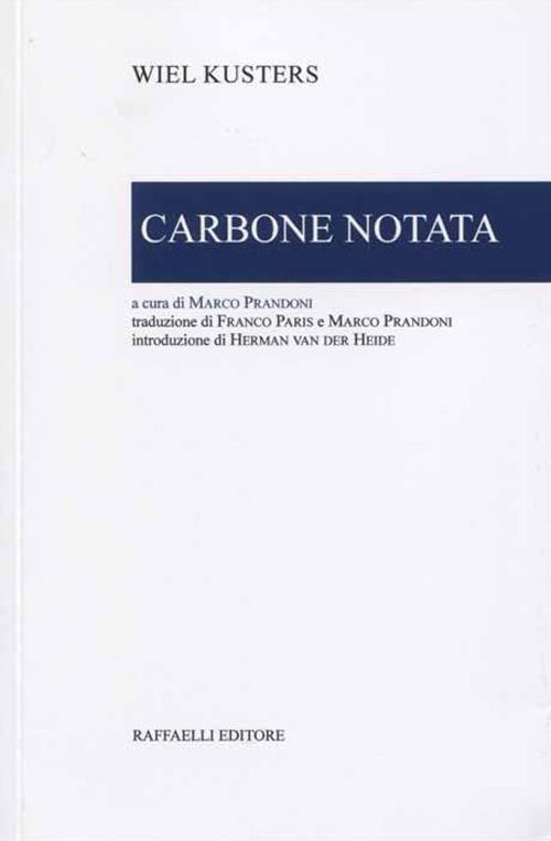 Carbone notata - Wiel Kusters - copertina