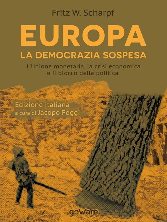 Europa. La democrazia sospesa. L'unione monetaria, la crisi economica e il blocco della politica - Fritz W. Scharpf - copertina