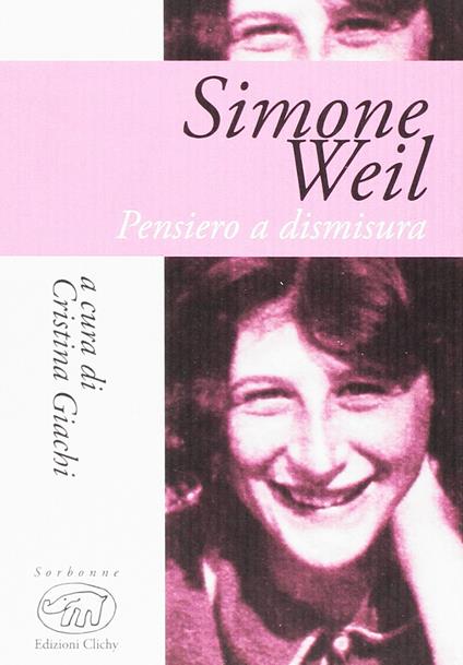 Simone Weil. Pensiero e dismisura - copertina
