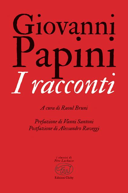 I racconti - Giovanni Papini - copertina