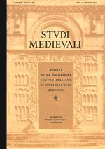 Studi medievali (2021). Vol. 2