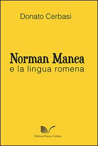 Norman Manea e la lingua romena - Donato Cerbasi - copertina