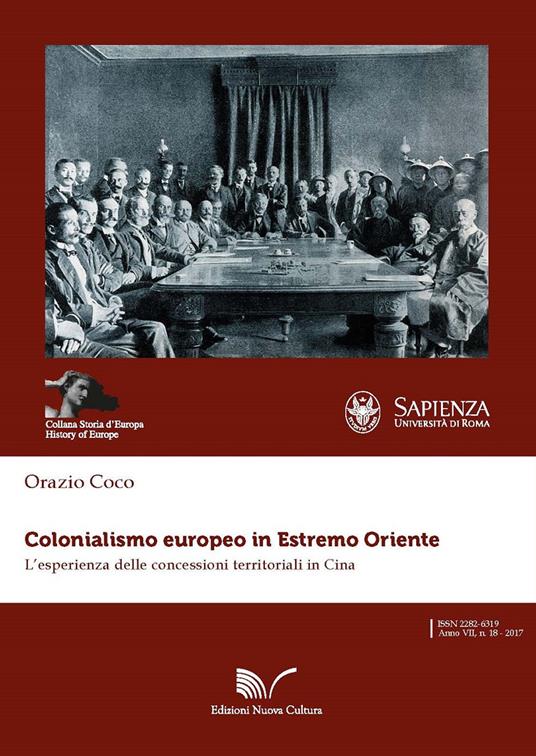 Colonialismo europeo in Estremo Oriente. L'esperienza delle concessioni territoriali in Cina - Orazio Coco - copertina